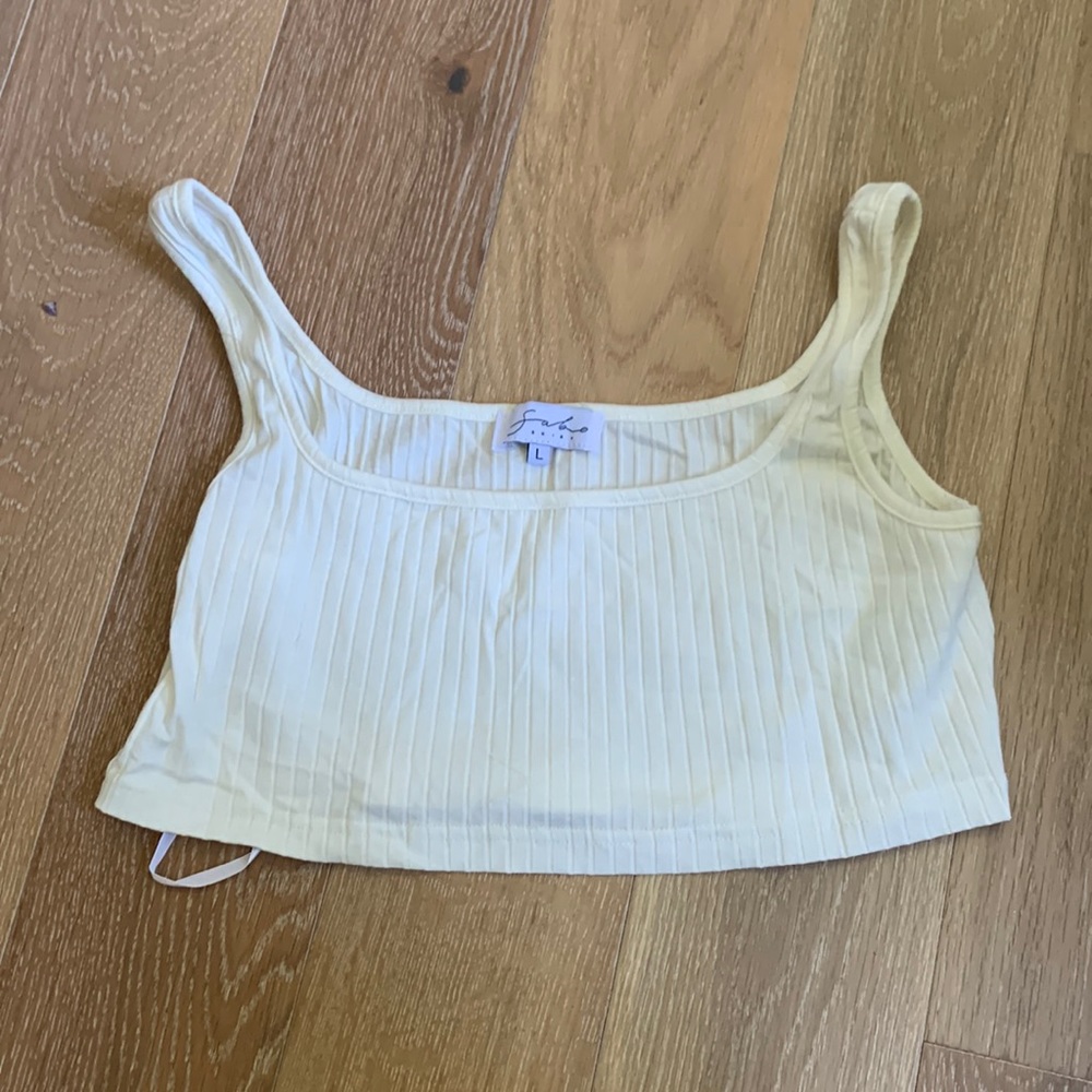 Sabo Skirt Mini Crop Tank